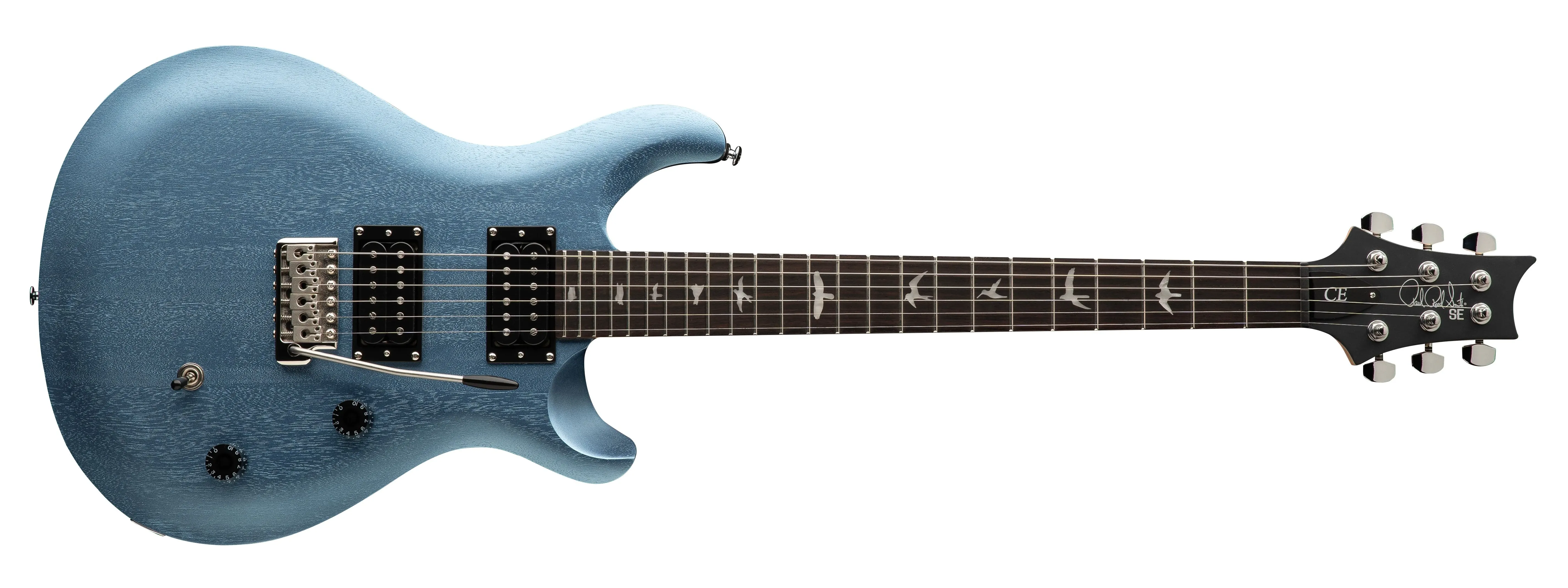 PRS SE CE24 Standard Satin Ice Blue Metallic